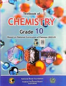 Class 10 Chemistry Federal Board book cover