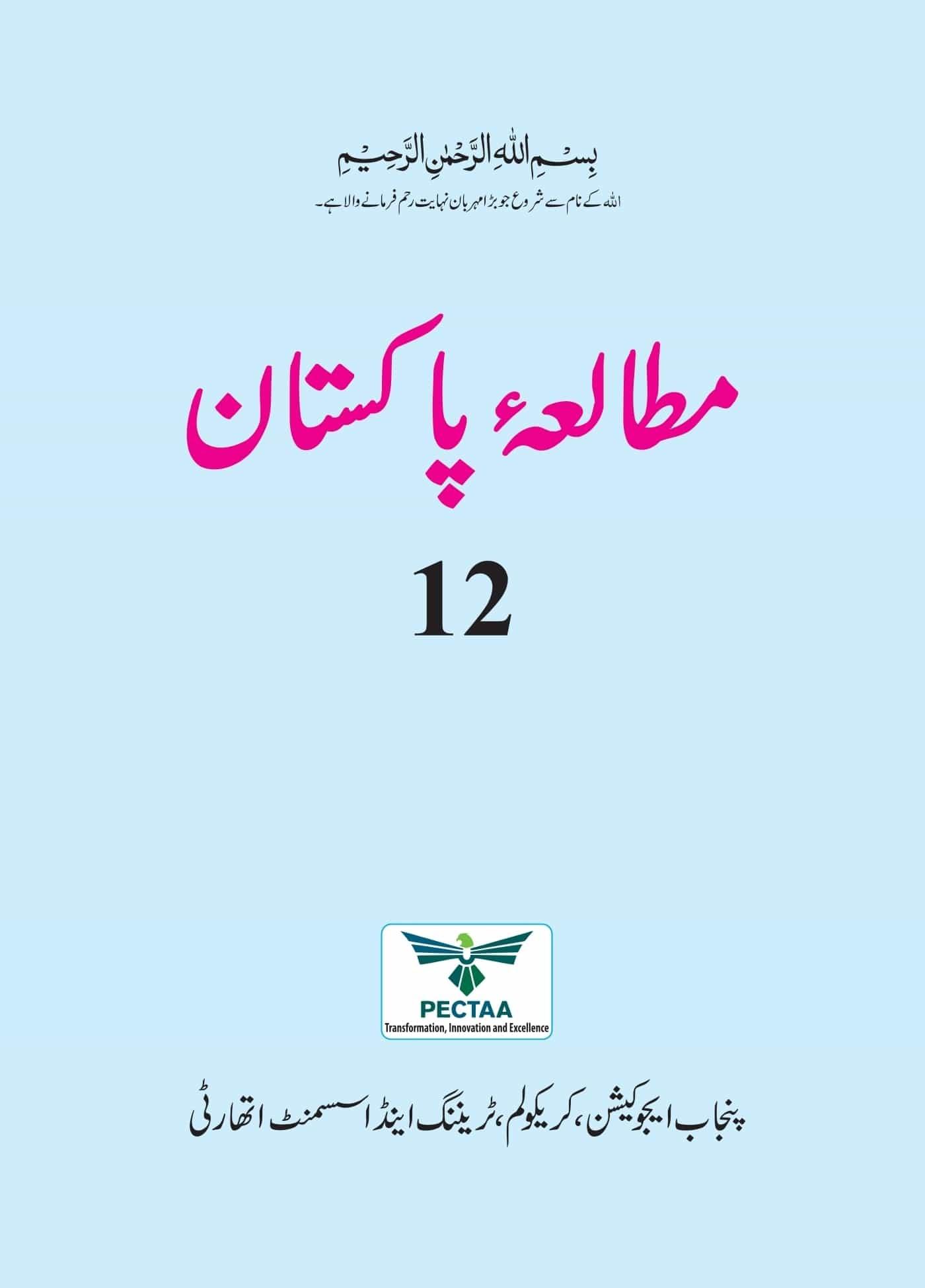 punjab board pakistan studies class 12 book